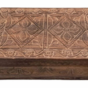 Carved Wooden box