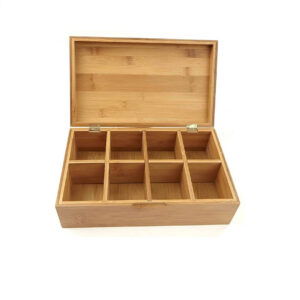 wooden tea box