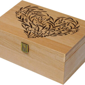 laser cut wood box