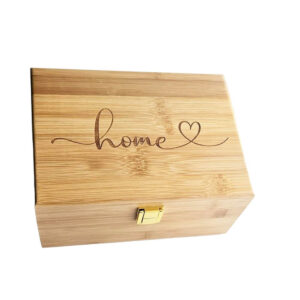 laser home Engraved Box